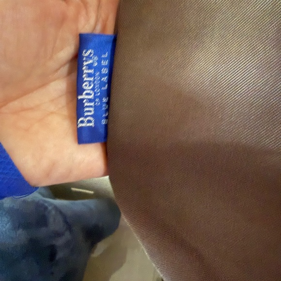 Burberry tote bag nova check blue label nylon - Picture 4 of 11